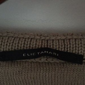 Elie Tahari Sweaters - Elie Tahari zipper cardigan wool shawl collar Elie Tahari Sweaters - Elie Tahari zipper cardigan wool shawl collar